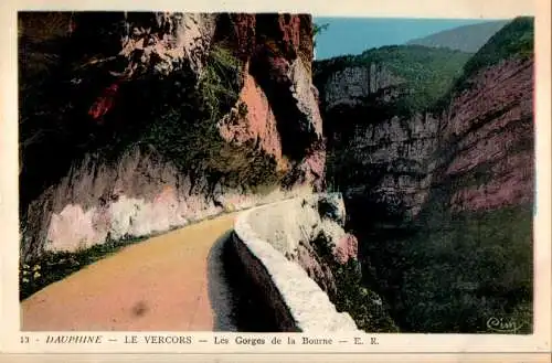 dauphine, le vercors, les gorges de la bourne (Nr. 17205)