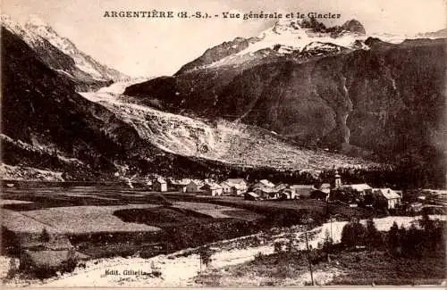 argentiere, le glacier (Nr. 17207)