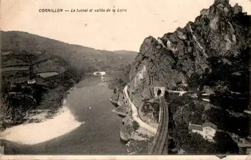 cornillon, le tunnel et vallee de la loire (Nr. 17211)