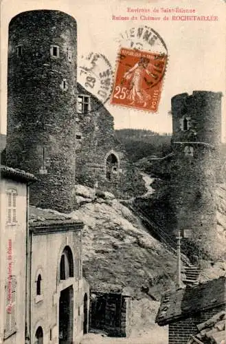 st. etienne, chateau de rochetaillee (Nr. 17236)