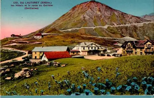 col du lautaret, les hotels et la route du galibier (Nr. 17238)