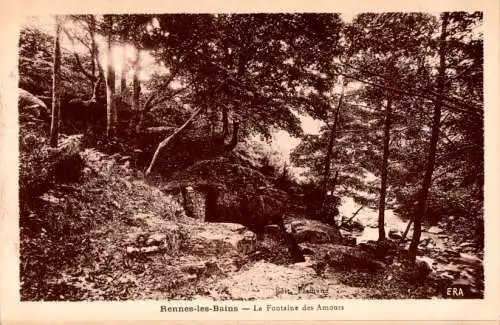 rennes-les-bains, la fontaine des amours (Nr. 17243)