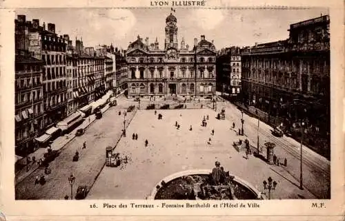 lyon, place des terreaux (Nr. 17255)