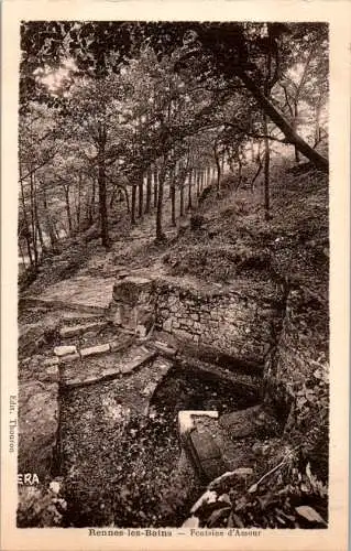 rennes-les-bains, la fontaine des amours (Nr. 17262)