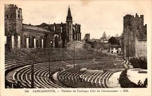carcassonne, theatre de l'antique (Nr. 17285)