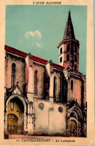 castelnaudary, la cathedrale (Nr. 17288)