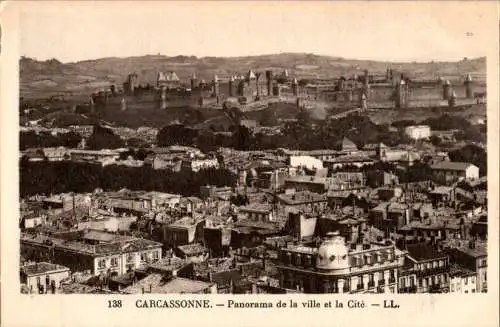 carcassonne, panorama (Nr. 17290)