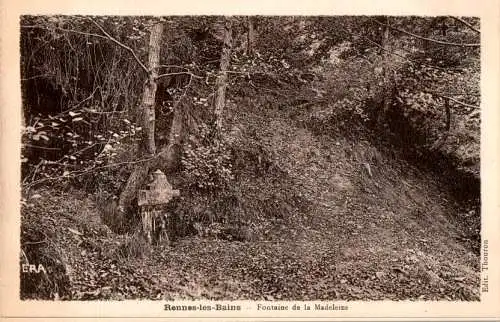 rennes-les-bains (aude), source de la madeleine (Nr. 17306)