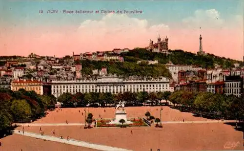 lyon, place bellecour (Nr. 17318)
