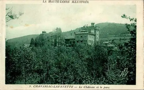 chavaniac-lafayette, le chateau (Nr. 17337)