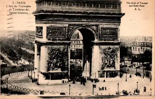 paris, arc de triomphe (Nr. 17384)
