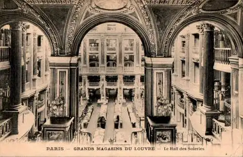 paris, grands magasins du louvre (Nr. 17388)