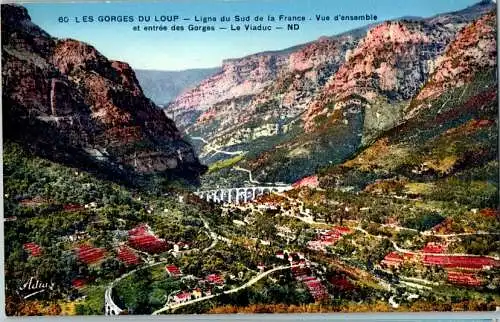 les gorges du loup (Nr. 17417)