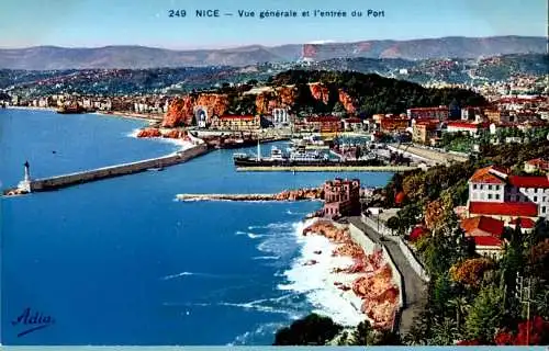 nice, vue generale (Nr. 17424)