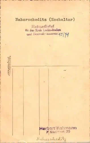 nahorscheditz, hochaltar (Nr. 17455)