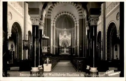 innenansicht der wallfahrtsbasilika in philippsdorf (Nr. 17457)