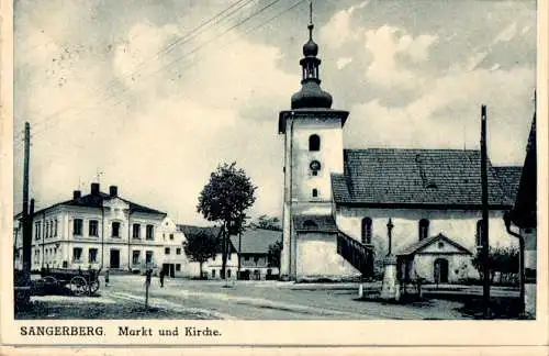sangerberg, prameny, markt und kirche (Nr. 17528)