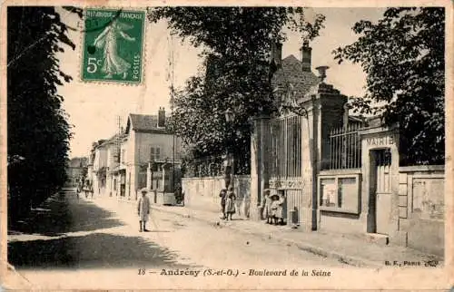 andresy - boulevard de la seine (Nr. 17589)