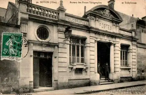 noyon (oise), postes (Nr. 17628)