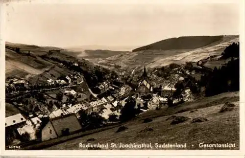 radiumbad st. joachimsthal, sudetenland (Nr. 17634)