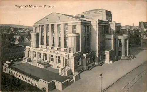 teplitz-schönau, theater (Nr. 17684)