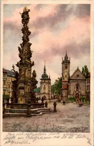 bad teplitz-schönau, schlossplatz (Nr. 17723)