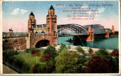 köln hohenzollernbrücke (Nr. 17797)