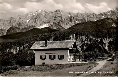 partnach-alm gegen wetterstein (Nr. 17803)