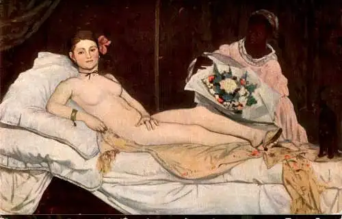 manet, olympia, musee du louvre (Nr. 17804)