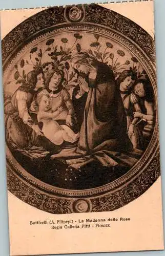 botticelli, la madonna delle rose (Nr. 17831)