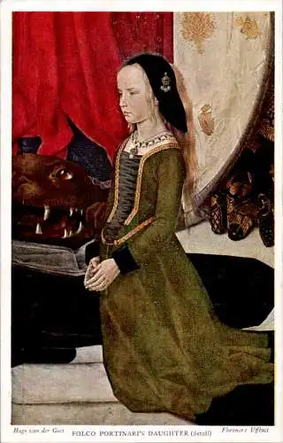 hugo van der goes, folco portinari's daughter (Nr. 17833)