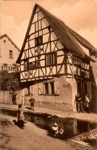 altes haus in auerbach a.d.b. (Nr. 17873)