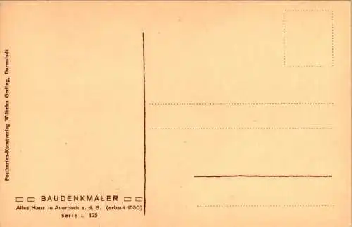 altes haus in auerbach a.d.b. (Nr. 17873)