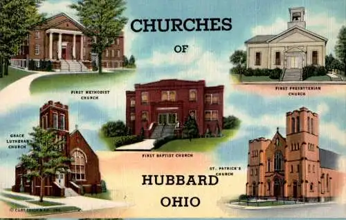 churches of hubbard, ohio (Nr. 17908)