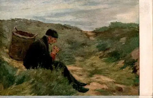 max liebermann, mann in den dünen, leipzig (Nr. 17939)