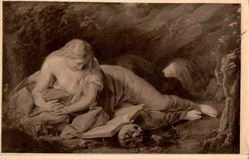 pompeo batoni, die büßende magdalena (Nr. 17949)