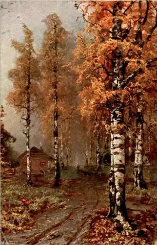 j. von klever, im birkenwald, in the birch wood (Nr. 17962)