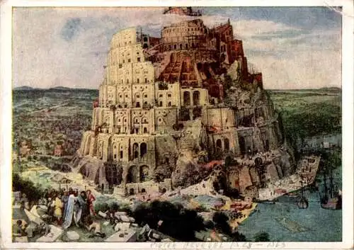 peter brueghel, der turmbau zu babel (Nr. 17986)