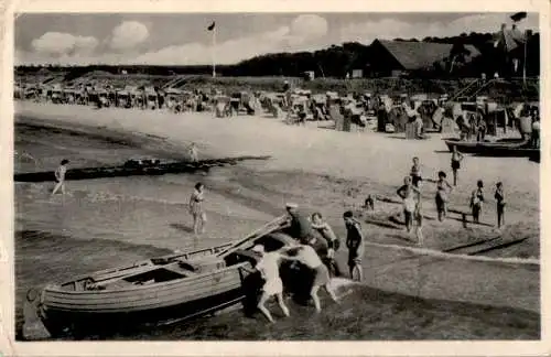 ostseebad graal-müritz, boot, strand (Nr. 18043)