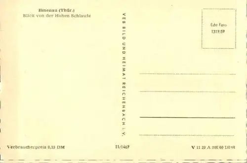ilmenau, blick von der hohen schlaufe (Nr. 18074)