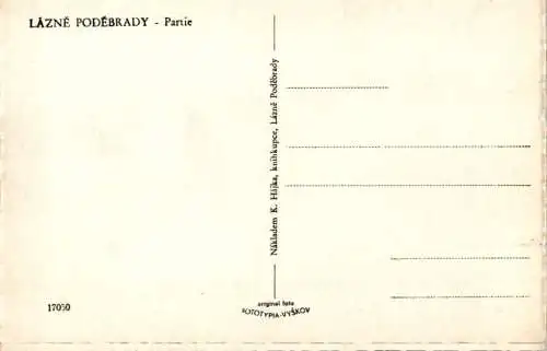 lazne podebrady, partie (Nr. 18127)