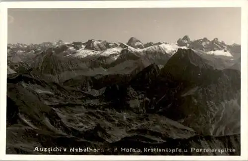 nebelhorn, krottenköpfe, parseierspitze, rauch, kempten (Nr. 18208)