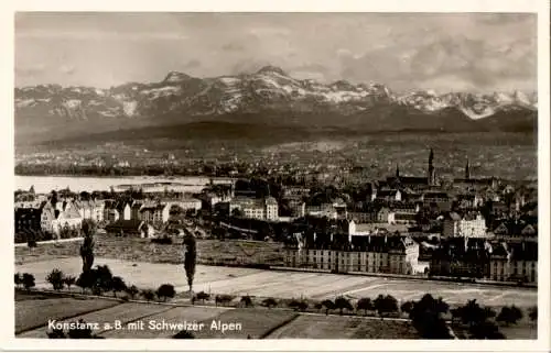 konstanz mit schweizer alpen (Nr. 18221)