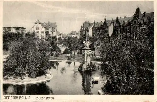 offenburg i.b., volksgarten (Nr. 18252)