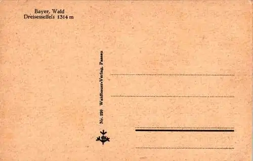 bayer. wald, dreisesselfels (Nr. 18256)