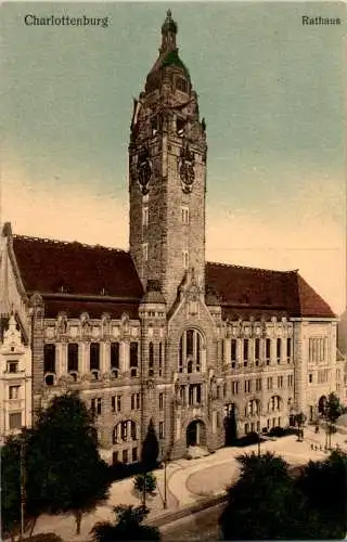 berlin, charlottenburg, rathaus (Nr. 18257)