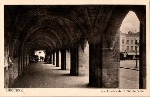 libourne, le arcades (Nr. 18259)