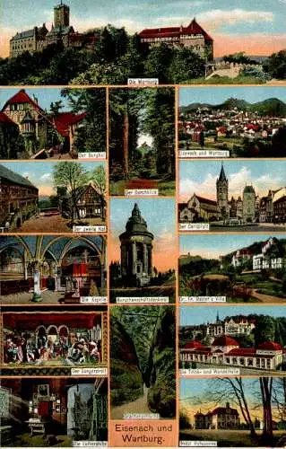 eisenach und wartburg (Nr. 18280)