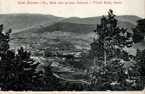 drei ähren im elsass, blick vom grossen hohnack (Nr. 18319)