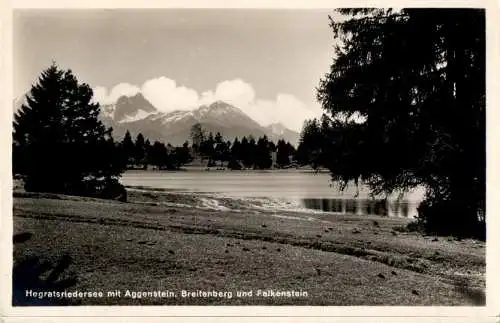 hegratsriedersee mit aggenstein (Nr. 18332)